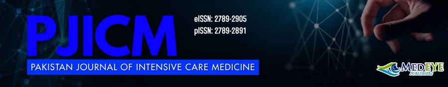Pakistan Journal of Intensive Care Medicine Logo